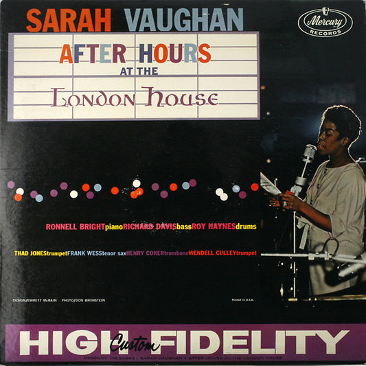Sarah Vaughan - After Hours At The London House