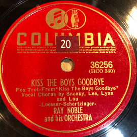 Ray Noble And His Orchestra - Kiss The Boys Goodbye / Is That Good?