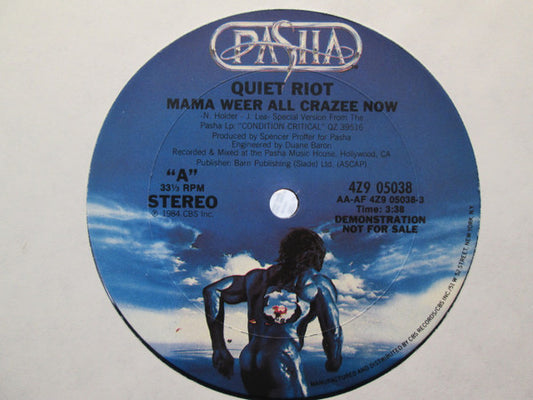 Quiet Riot - Mama Weer All Crazee Now