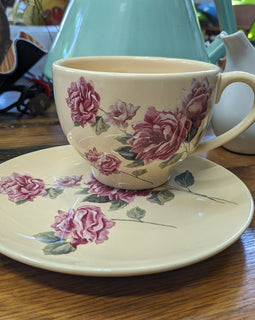 Vintage Teleflora Tea Cup & Saucer